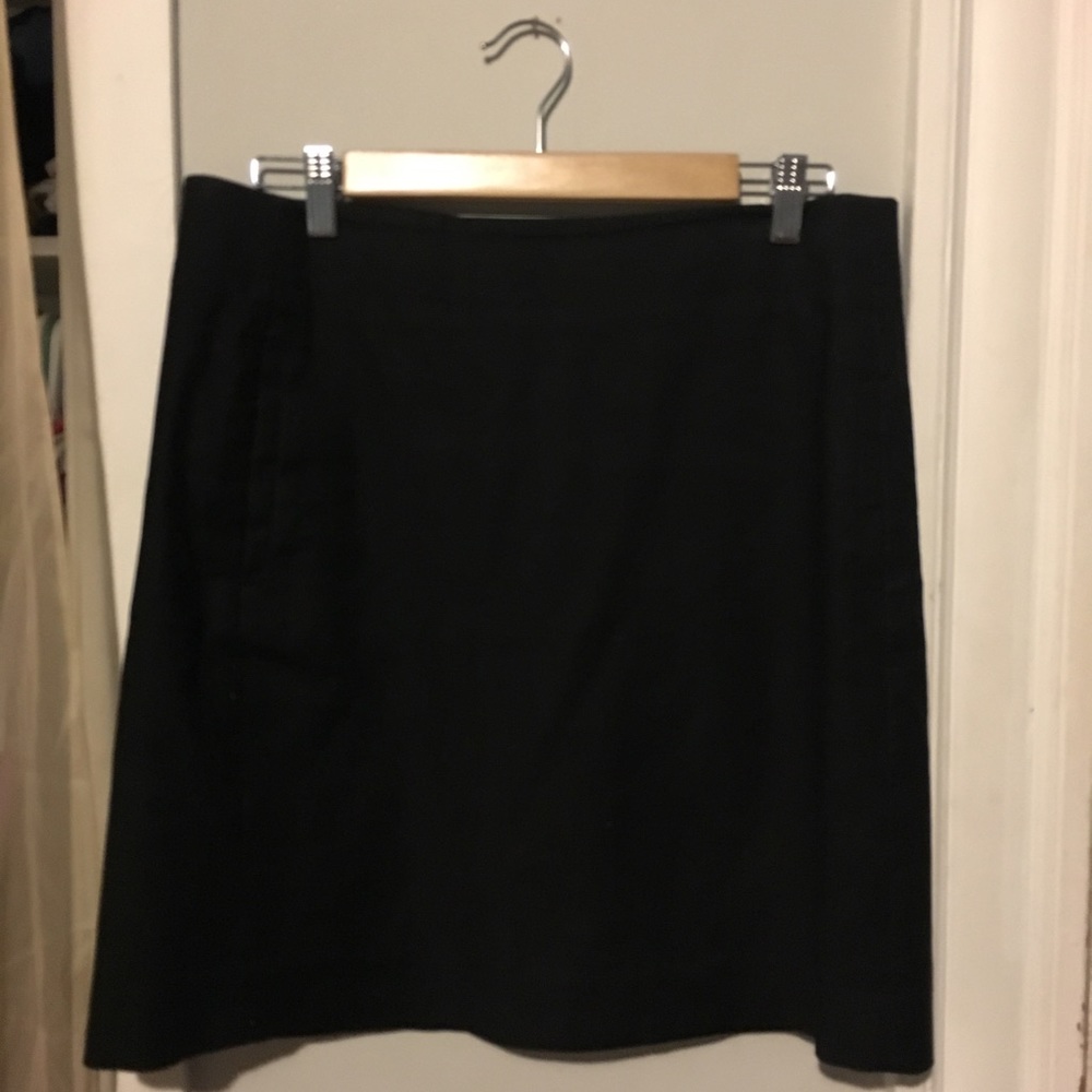 Ann Taylor Black Pencil Skirt